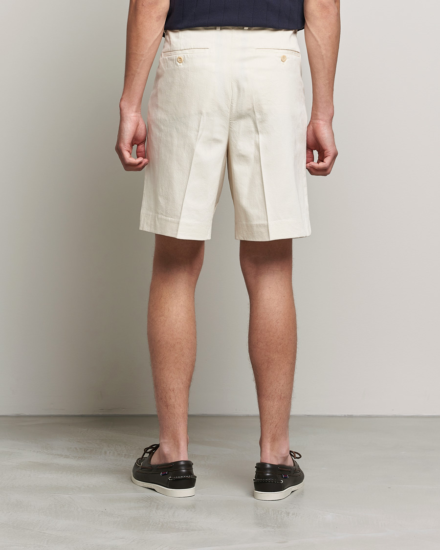 Herren | Shorts | GANT | Tailored Volume Shorts Caulk White