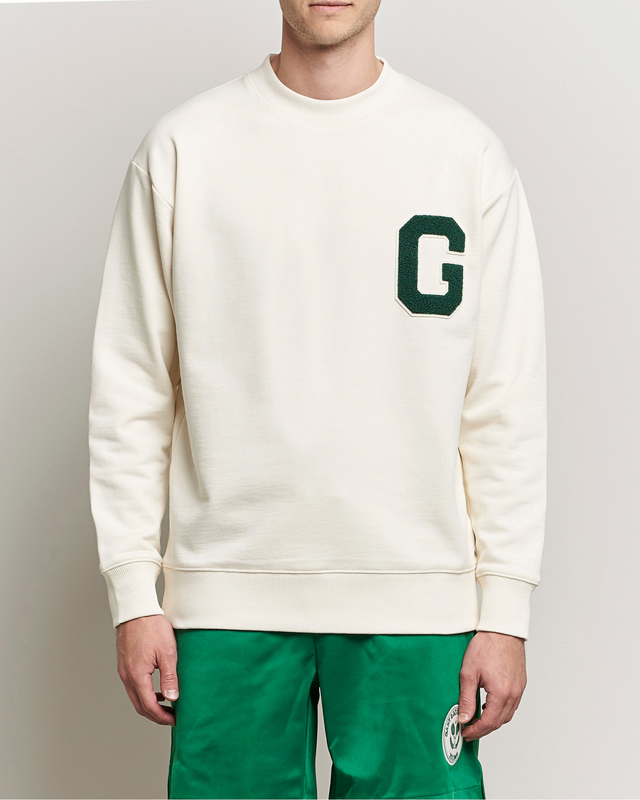 Herren | Pullover | GANT | College G Crew Neck Sweatshirt Creme