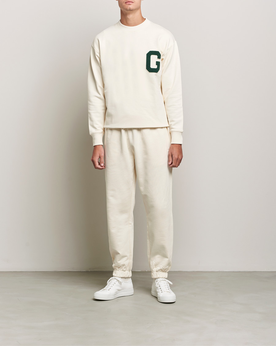 Herren | Hosen | GANT | College G Sweatpants Creme