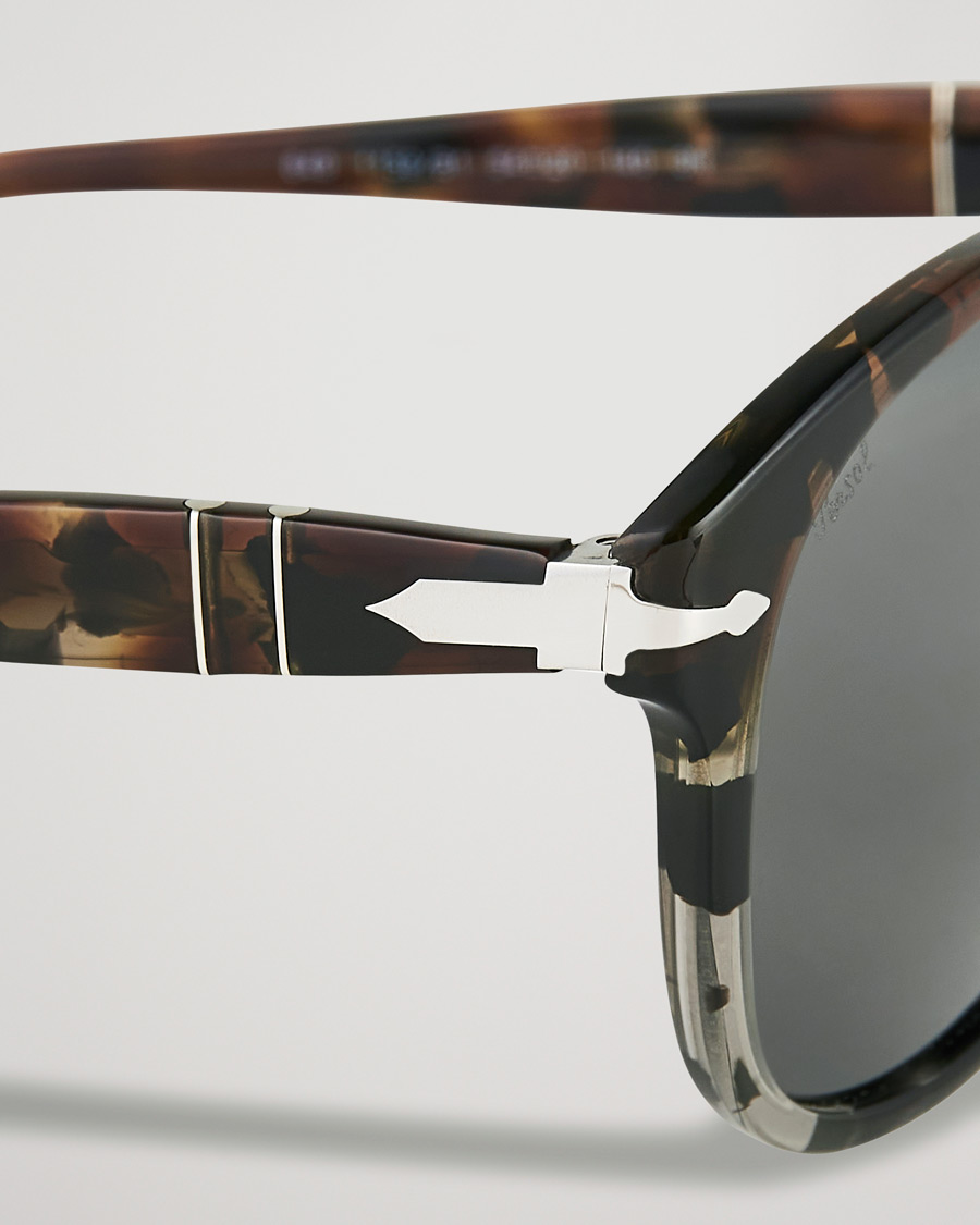 Herren | Persol 0PO0649 Sunglasses Brown/Grey Tortoise | Persol | 0PO0649 Sunglasses Brown/Grey Tortoise