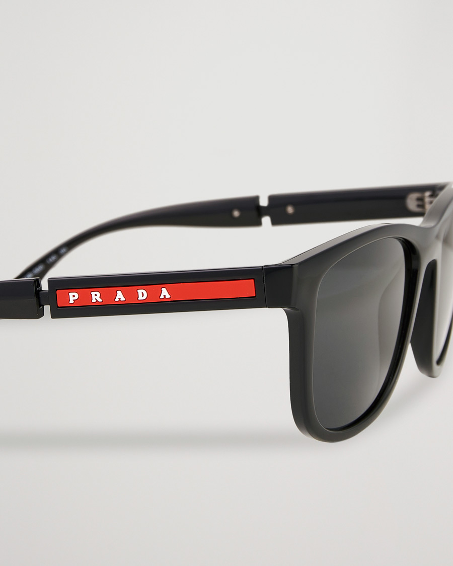 Herren | Prada Linea Rossa 0PS 04XS Sunglasses Black | Prada Linea Rossa | 0PS 04XS Sunglasses Black