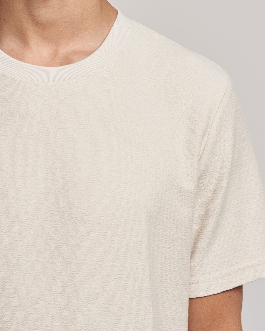 Herren | T-Shirts | Samsøe Samsøe | Samsøe & Samsøe Odin Organic Cotton T-shirt Oatmeal