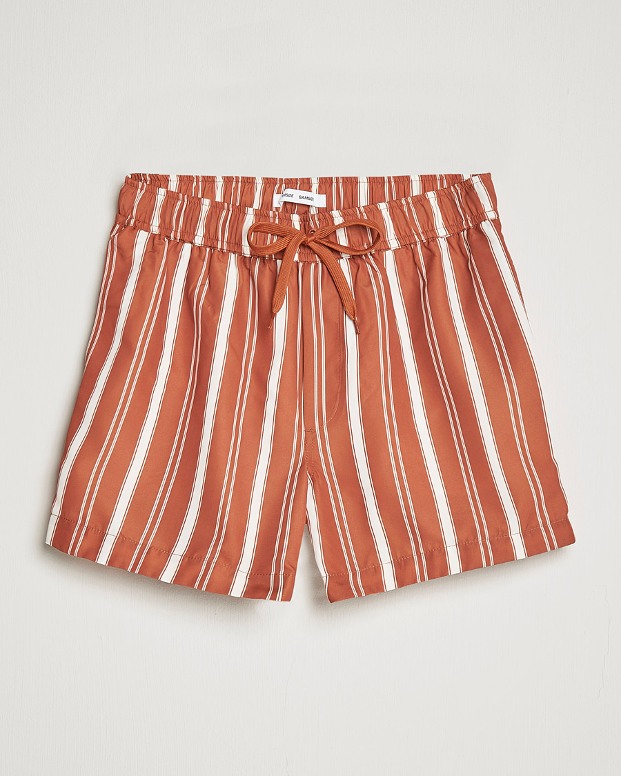 Herren | Badehosen | Samsøe Samsøe | Samsøe & Samsøe Mason Swimshorts Bombay Brown