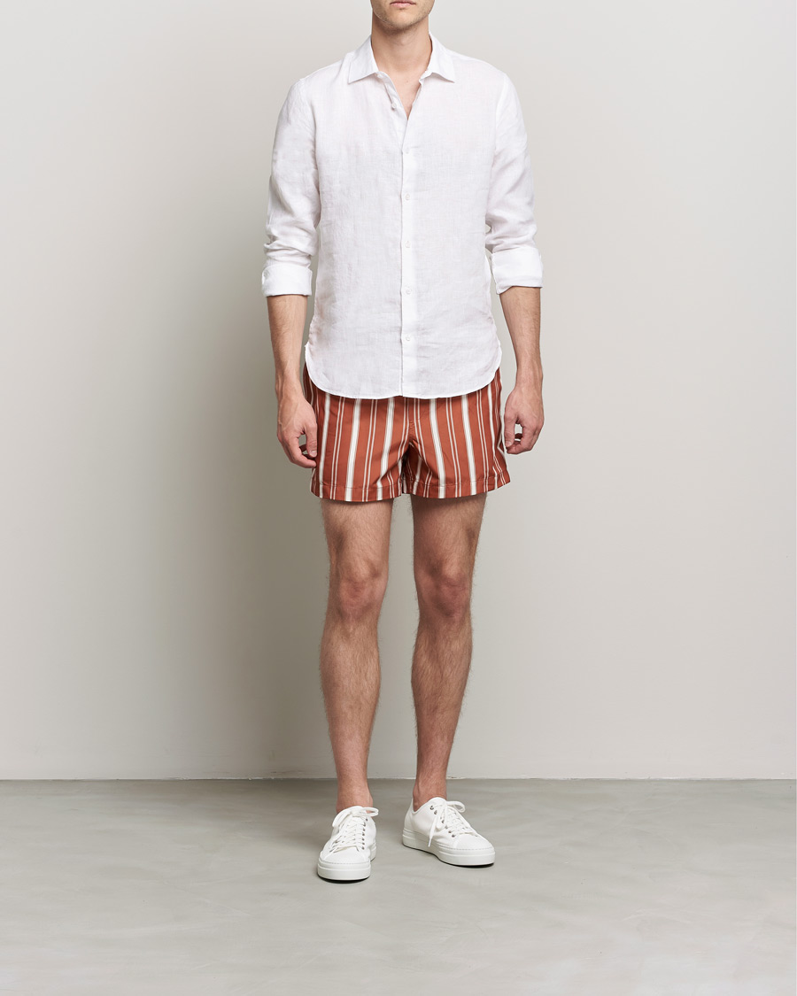 Herren | Badehosen | Samsøe Samsøe | Samsøe & Samsøe Mason Swimshorts Bombay Brown