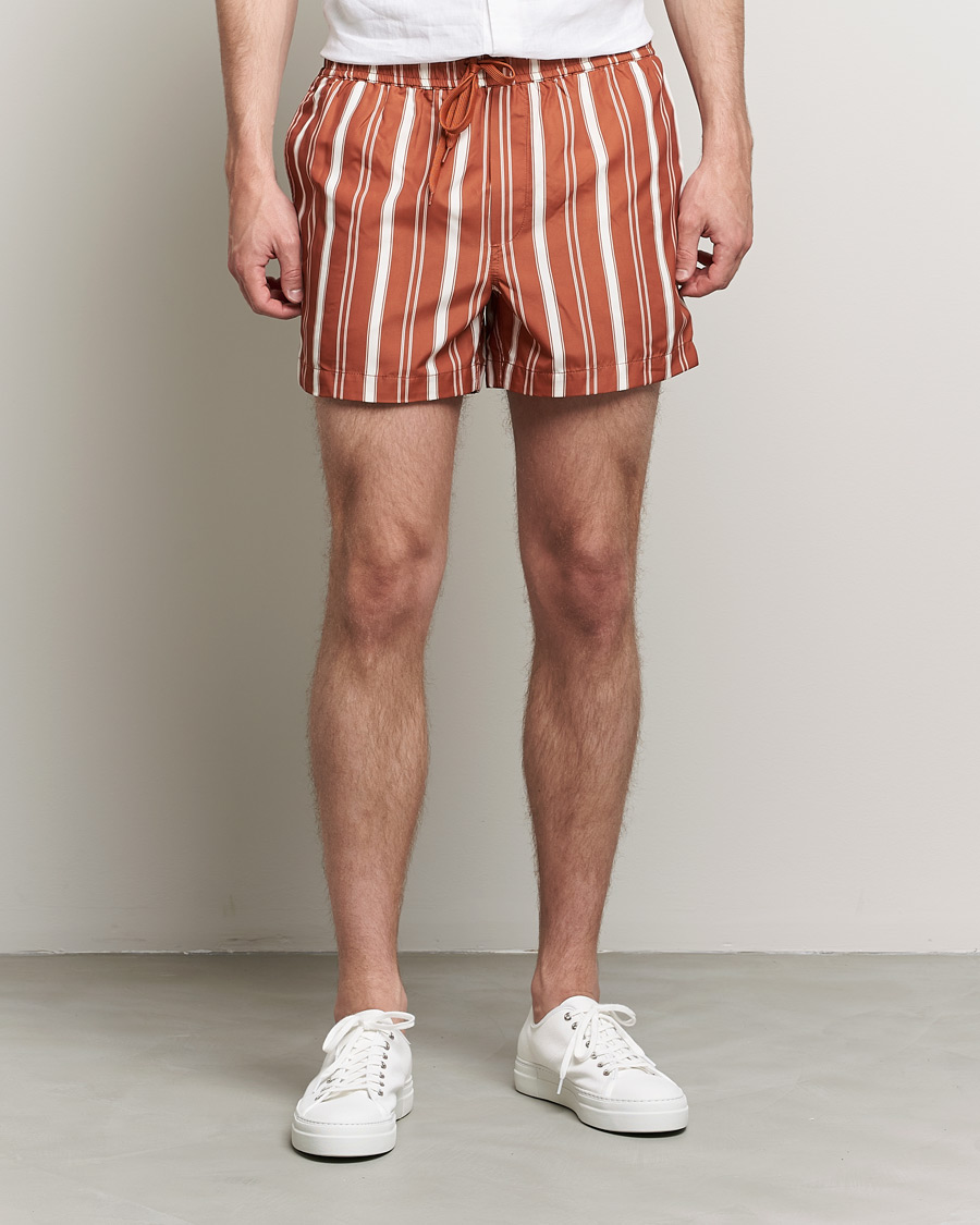 Herren | Badehosen | Samsøe Samsøe | Samsøe & Samsøe Mason Swimshorts Bombay Brown