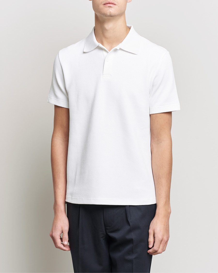 Herren | Poloshirts | Samsøe Samsøe | Samsøe & Samsøe Taranto Organic Cotton Polo White