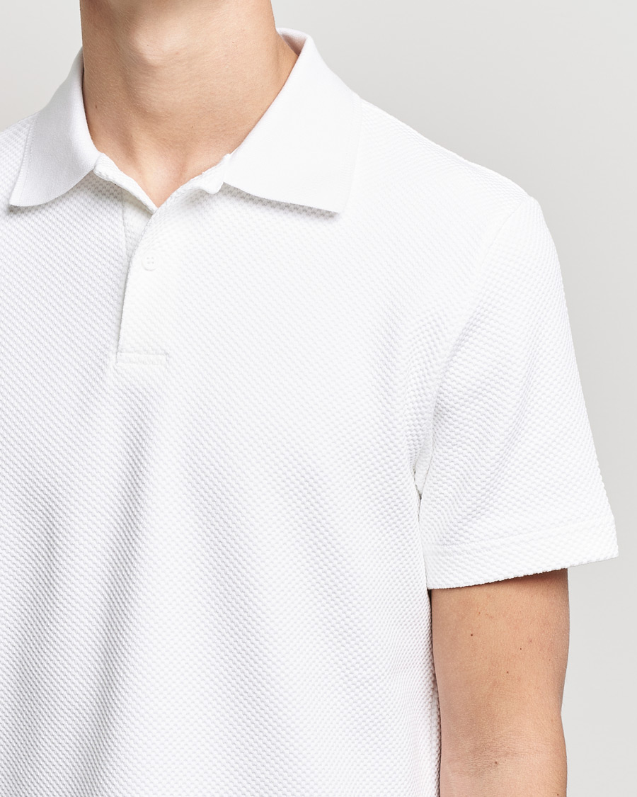 Herren | Poloshirts | Samsøe Samsøe | Samsøe & Samsøe Taranto Organic Cotton Polo White