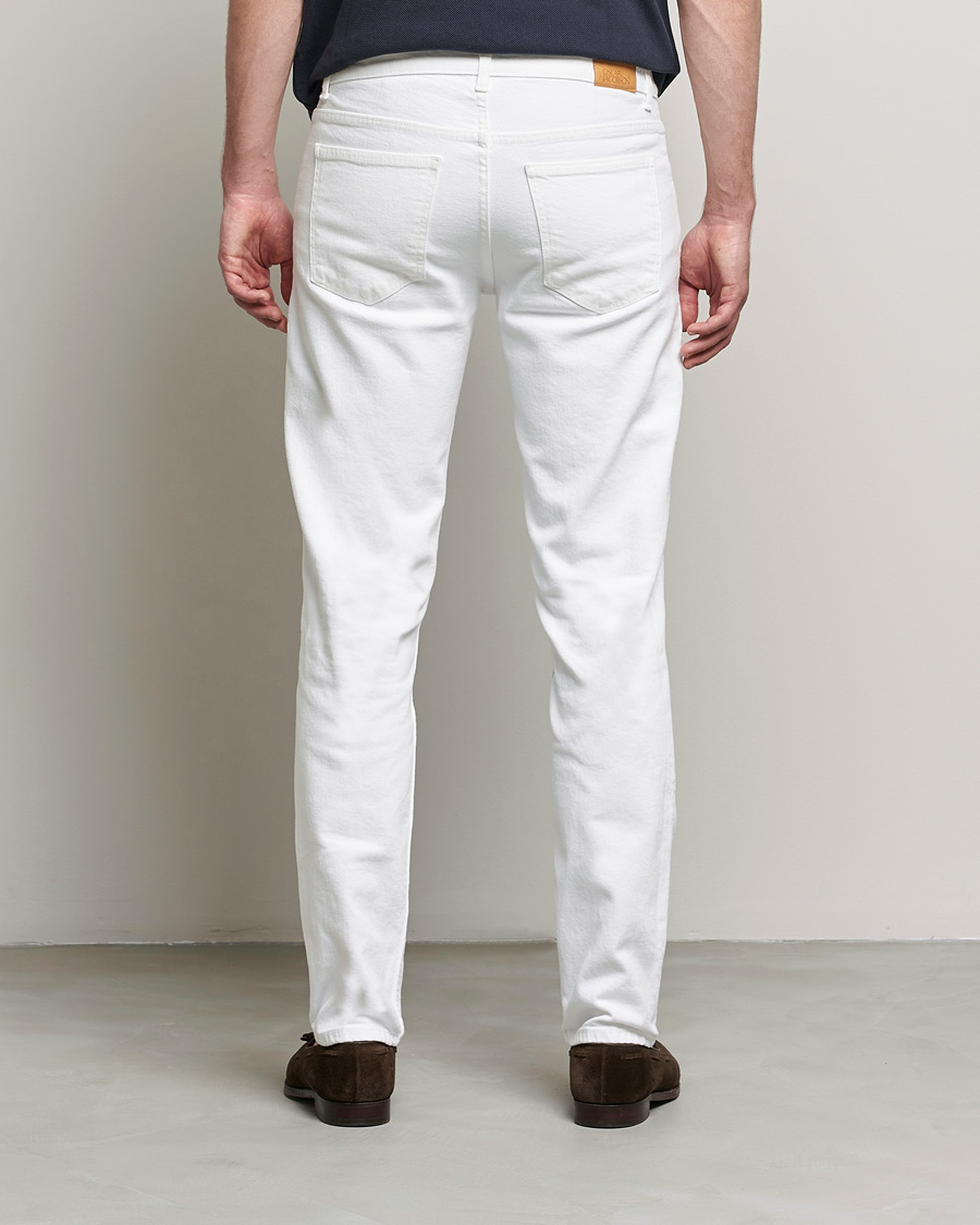 Herren | Jeans | Oscar Jacobson | Albert Cotton Stretch Jeans White