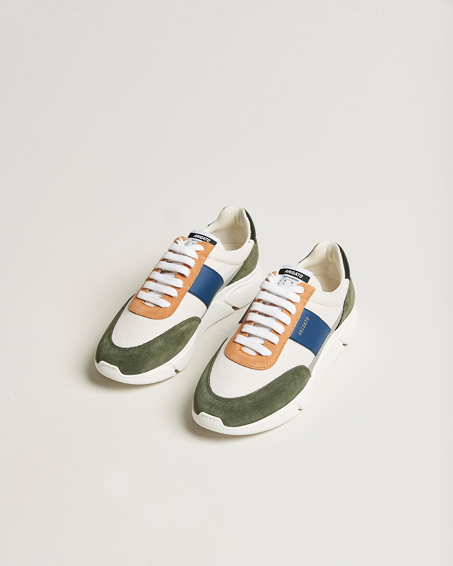 Herren | Axel Arigato Genesis Vintage Runner Sneaker Cermino/Blue/Green | Axel Arigato | Genesis Vintage Runner Sneaker Cermino/Blue/Green