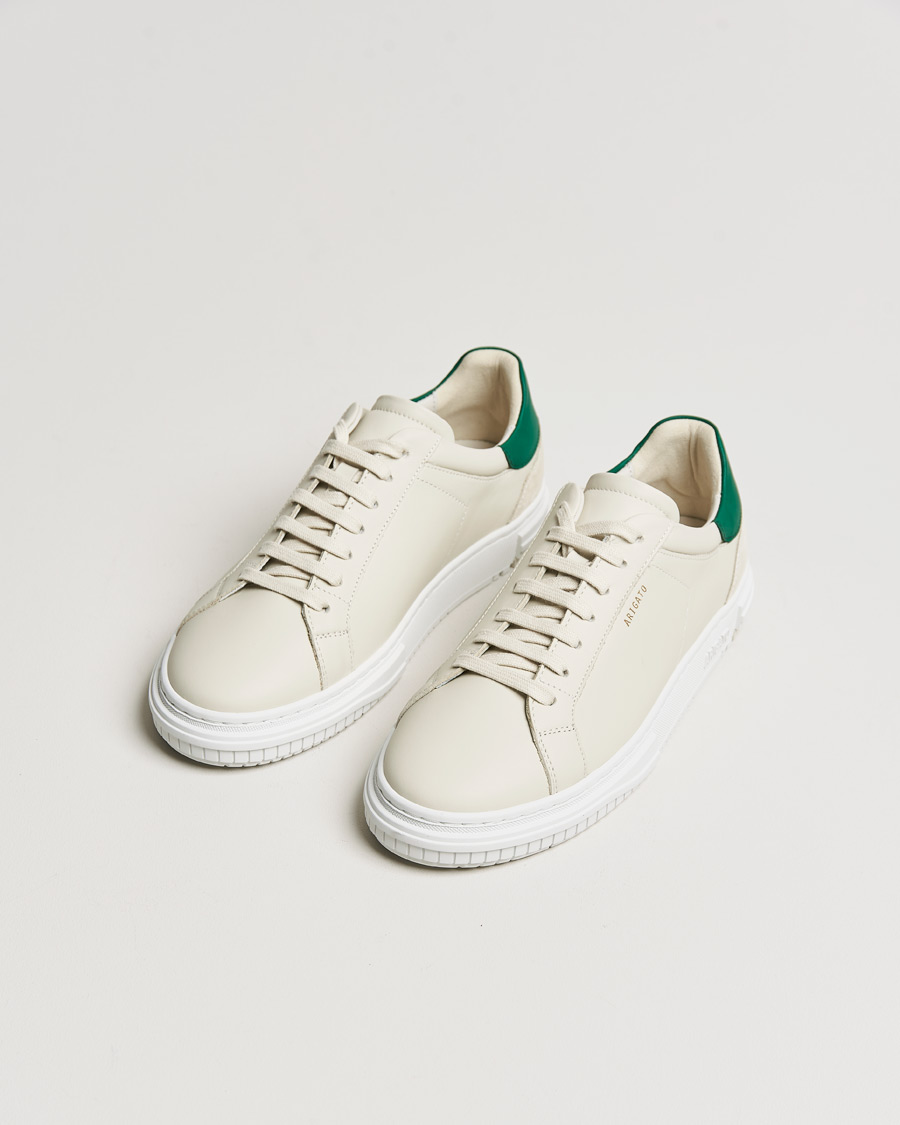 Herren | Axel Arigato Atlas Sneaker Beigie/Kale Green | Axel Arigato | Atlas Sneaker Beigie/Kale Green