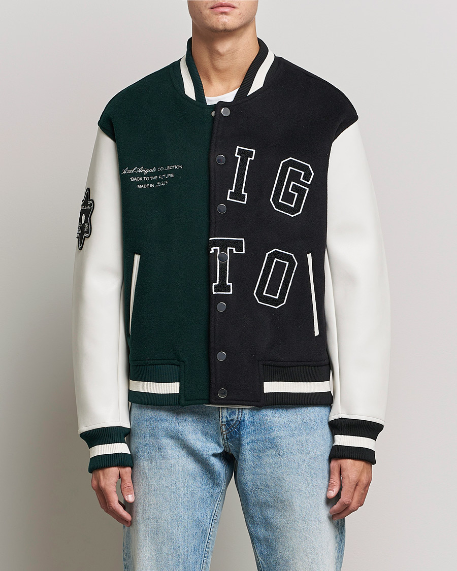 Herren | Jacken | Axel Arigato | Offense Varsity Jacket College Green/Black