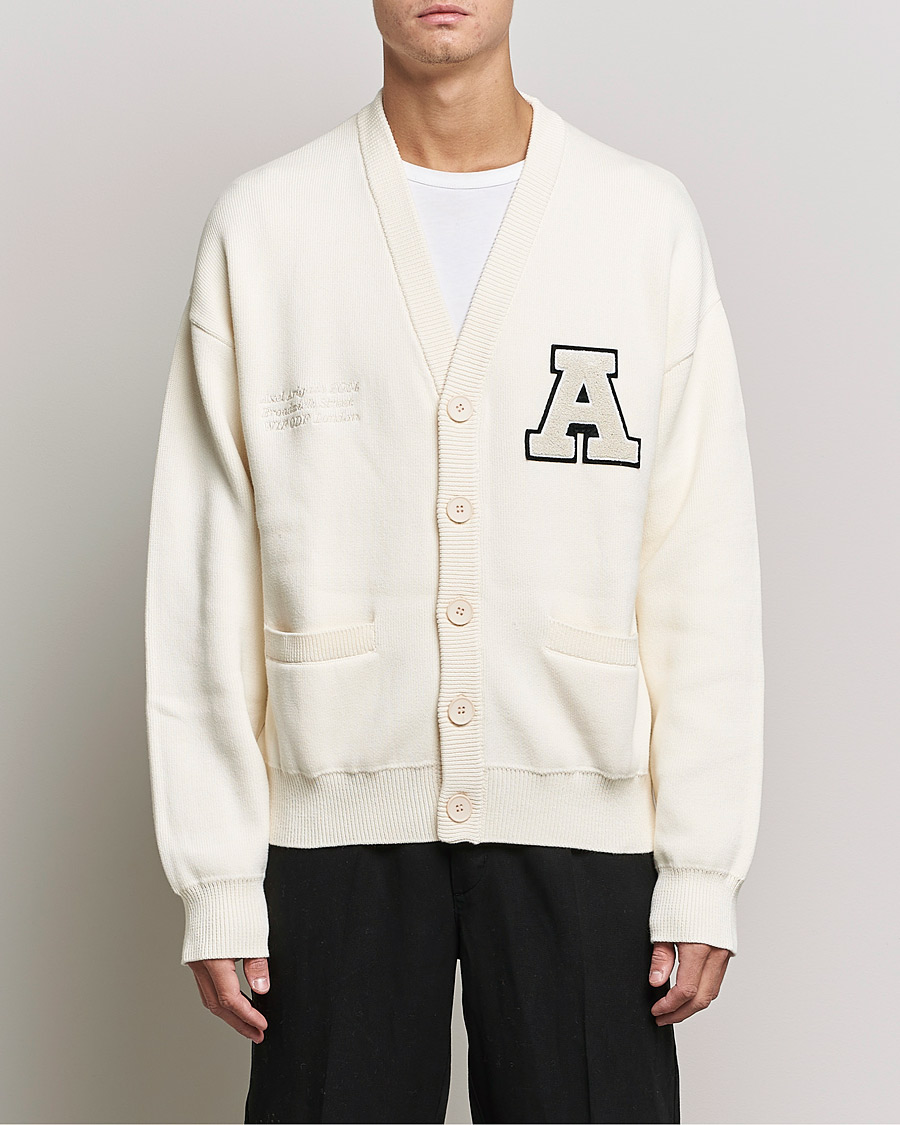 Herren | Pullover | Axel Arigato | Singular Knitted Cardigan Ecru