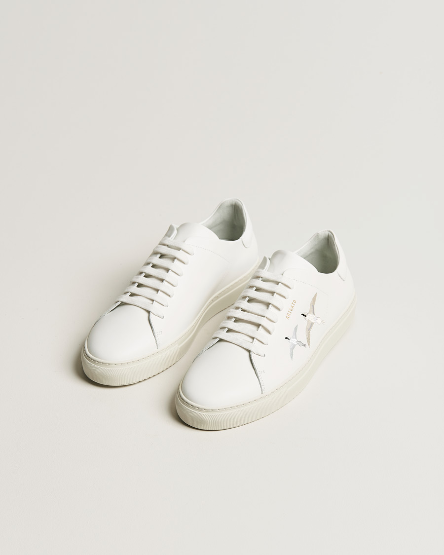 Herren | Axel Arigato Clean 90 Bird Sneaker White Leather | Axel Arigato | Clean 90 Bird Sneaker White Leather