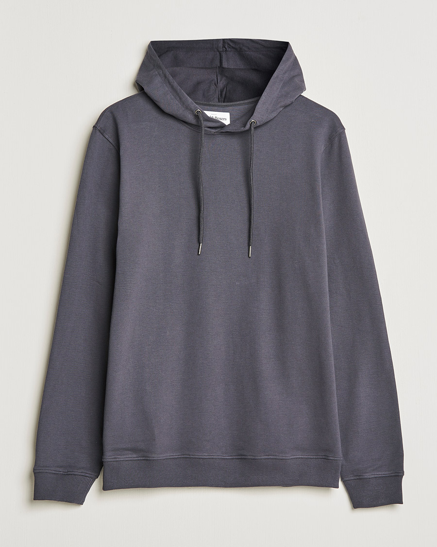 Herren | Pullover | Bread & Boxers | Loungewear Hoodie Iron Grey