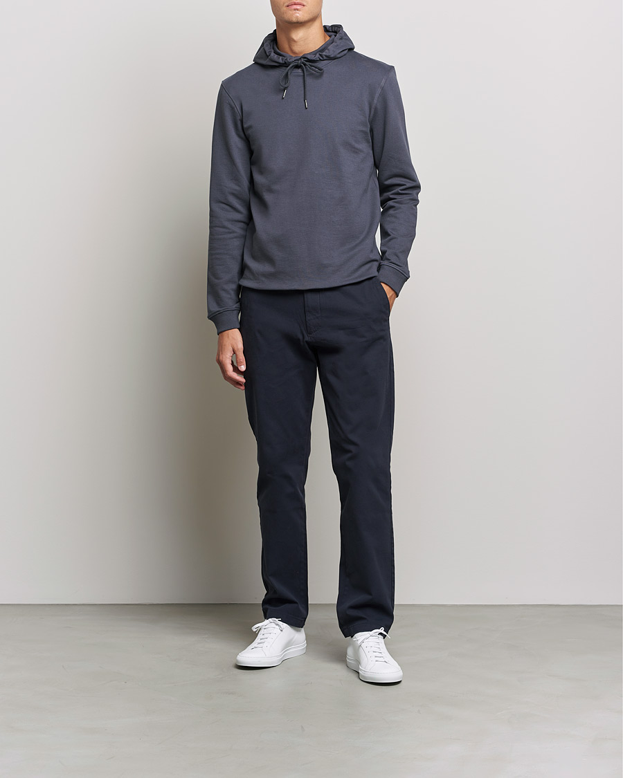 Herren | Pullover | Bread & Boxers | Loungewear Hoodie Iron Grey