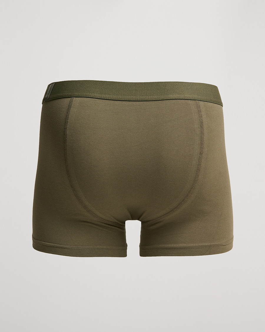 Herren | Unterwäsche | Bread & Boxers | 3-Pack Boxer Brief Army Green