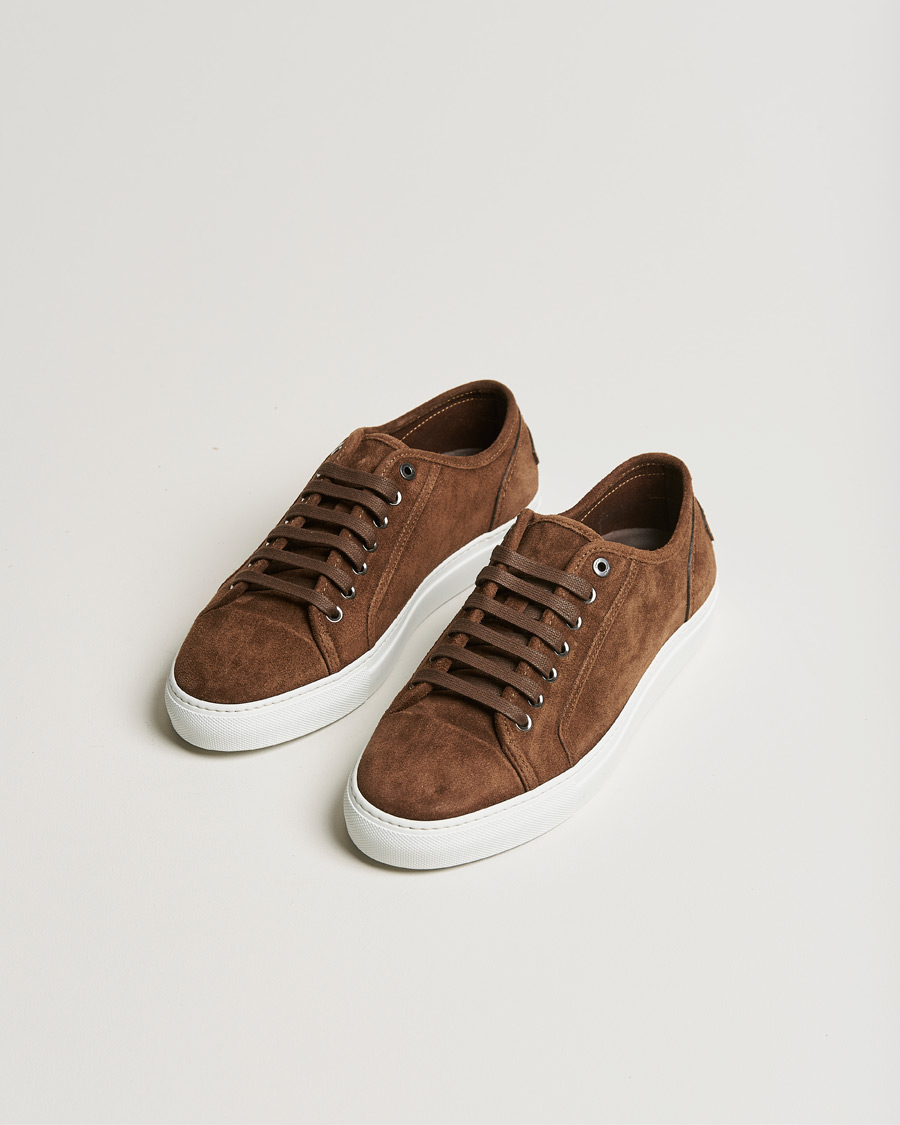 Herren | Brioni Casetta Suede Sneakers Brown | Brioni | Casetta Suede Sneakers Brown