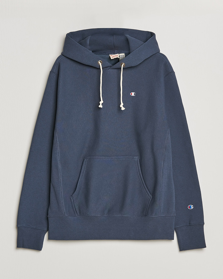 Herren | Pullover | Champion | Reverse Weave Soft Fleece Hood Navy
