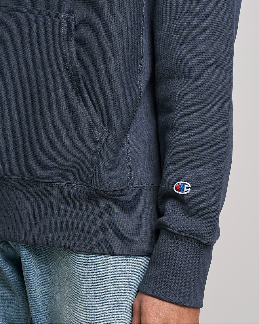 Herren | Pullover | Champion | Reverse Weave Soft Fleece Hood Navy
