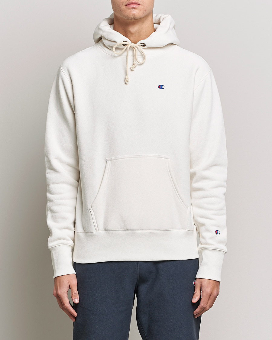 Herren | Pullover | Champion | Reverse Weave Soft Fleece Hood White