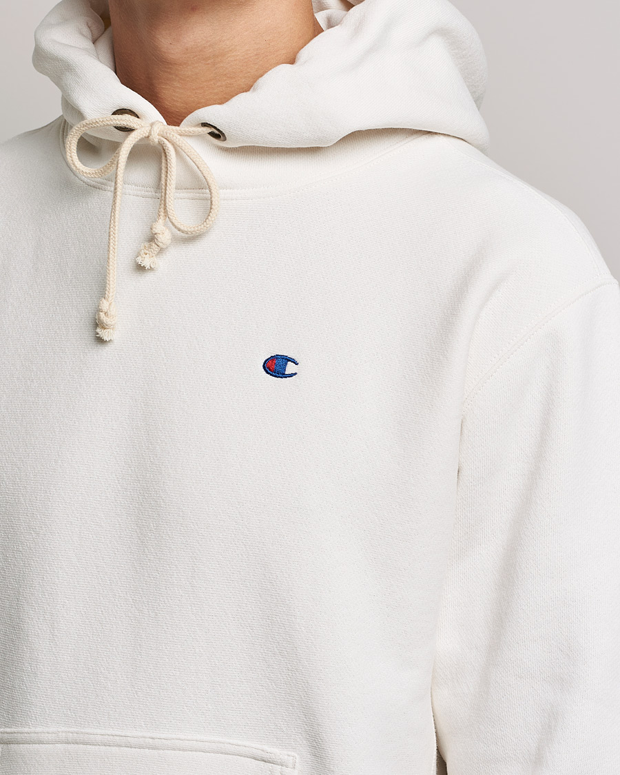 Herren | Pullover | Champion | Reverse Weave Soft Fleece Hood White