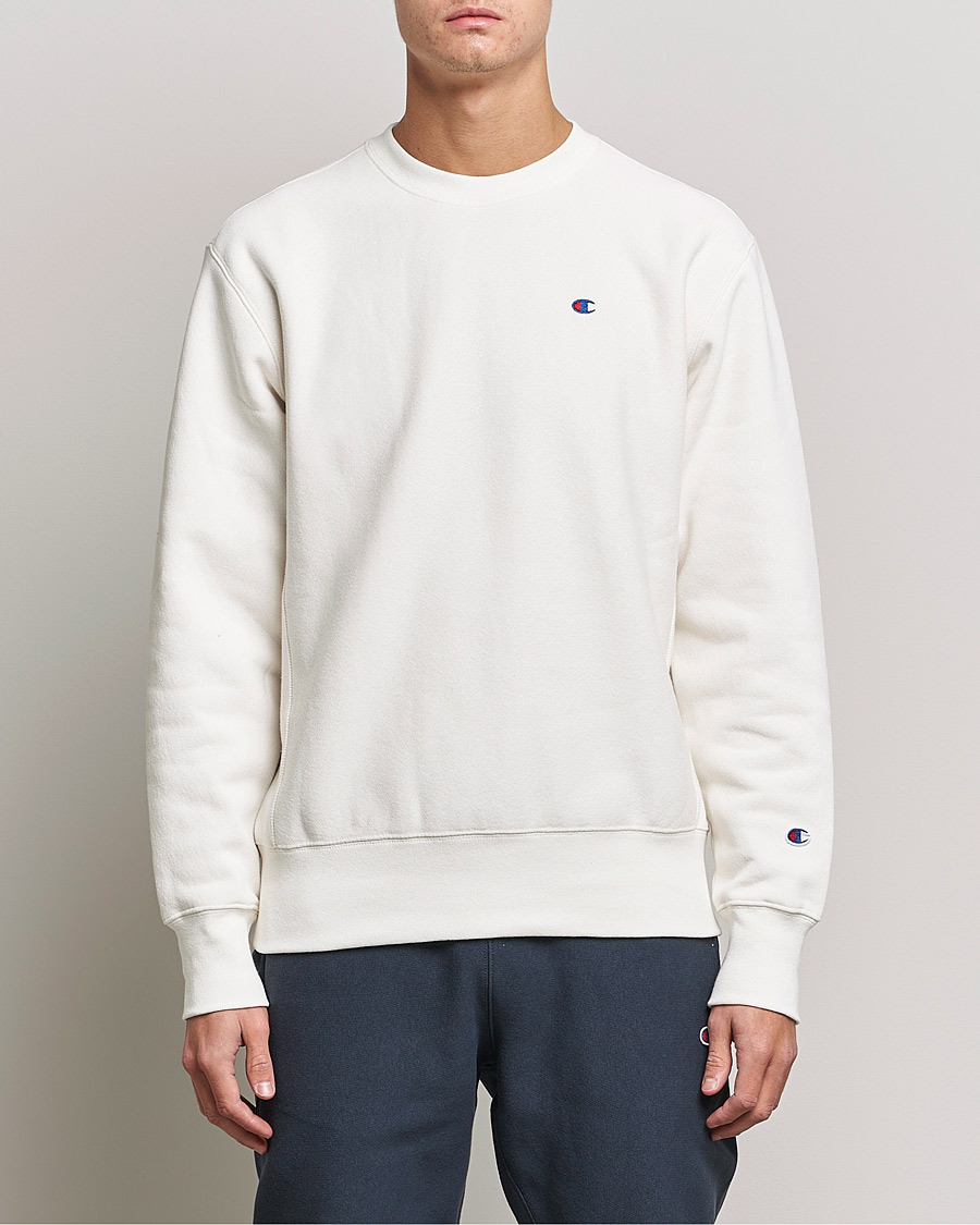 Herren | Pullover | Champion | Reverse Weave Soft Fleece Sweatshirt White