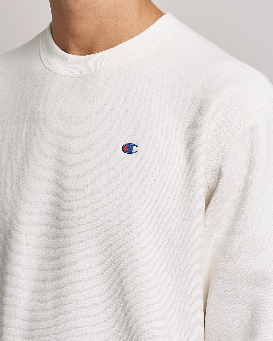 Herren | Pullover | Champion | Reverse Weave Soft Fleece Sweatshirt White