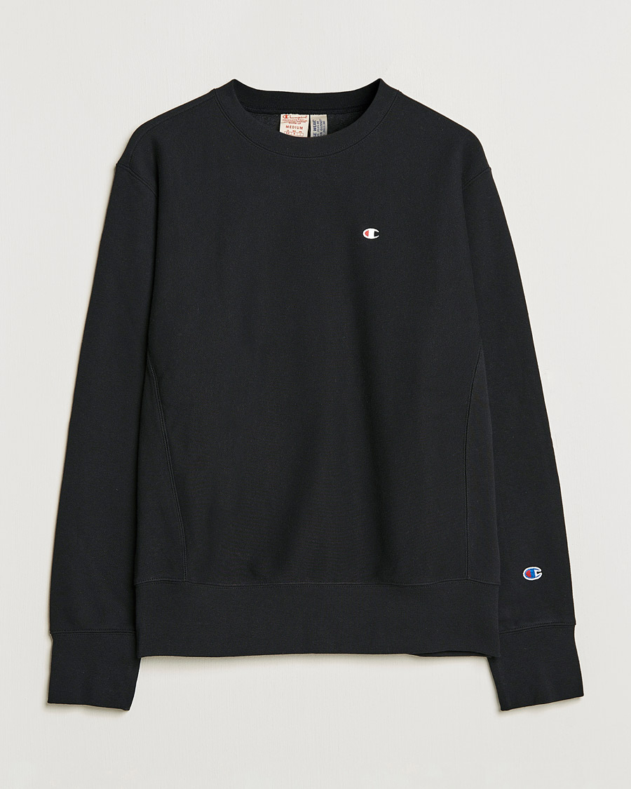 Herren | Pullover | Champion | Reverse Weave Soft Fleece Sweatshirt Black