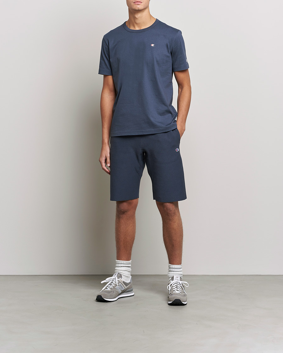 Herren | Shorts | Champion | Reverse Weave Soft Fleece Sweatshorts Navy