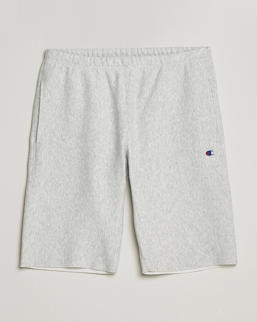 Herren | Shorts | Champion | Reverse Weave Soft Fleece Sweatshorts Grey Melange