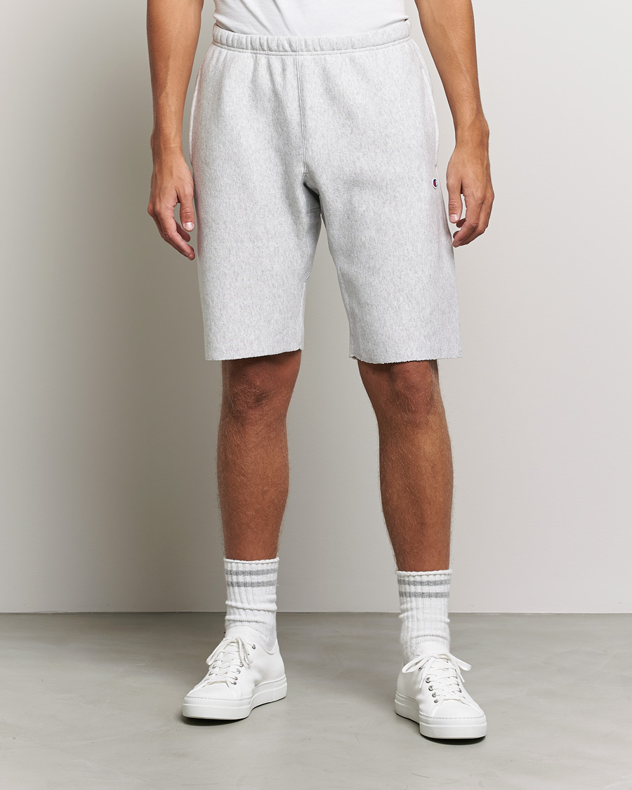 Herren | Shorts | Champion | Reverse Weave Soft Fleece Sweatshorts Grey Melange