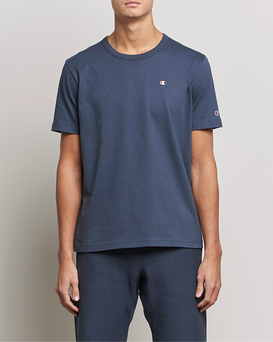 Herren | T-Shirts | Champion | Athletic Jersey Tee Navy