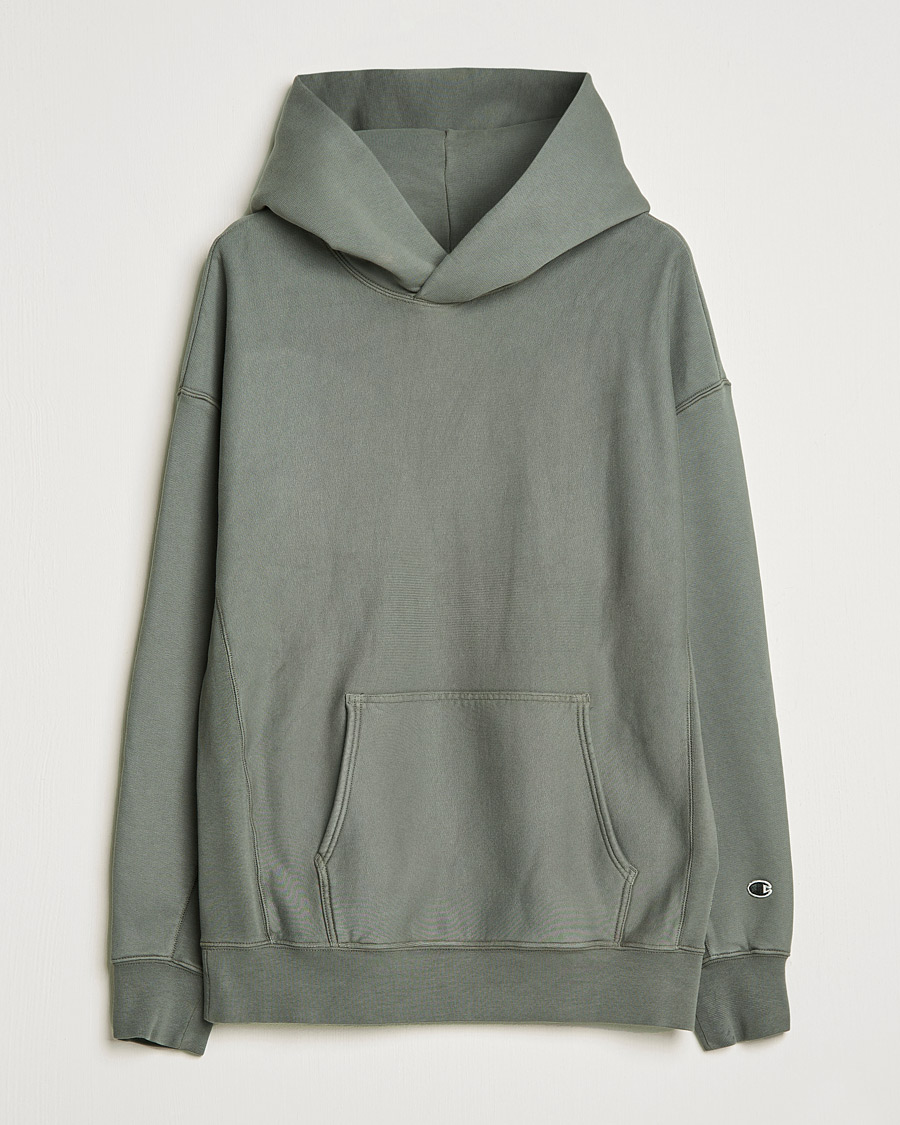 Herren | Pullover | Champion | Heritage Garment Dyed Hood Dark Grey