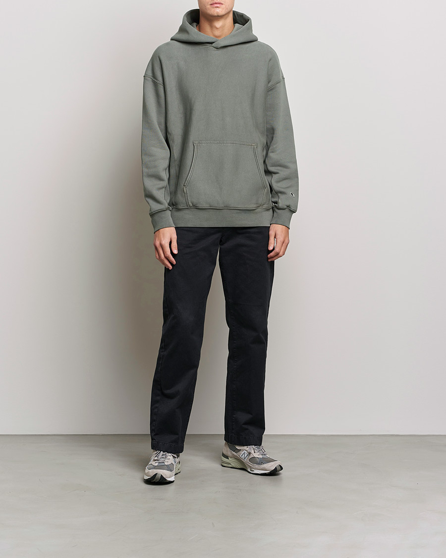 Herren | Pullover | Champion | Heritage Garment Dyed Hood Dark Grey