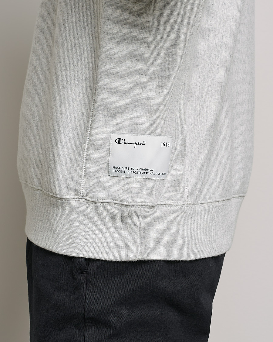 Herren | Pullover | Champion | Heritage Garment Dyed Sweatshirt Grey Melange