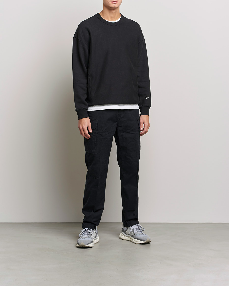 Herren | Pullover | Champion | Heritage Garment Dyed Sweatshirt Black