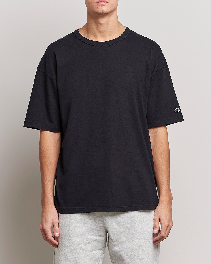 Herren | T-Shirts | Champion | Heritage Garment Dyed T-Shirt Black