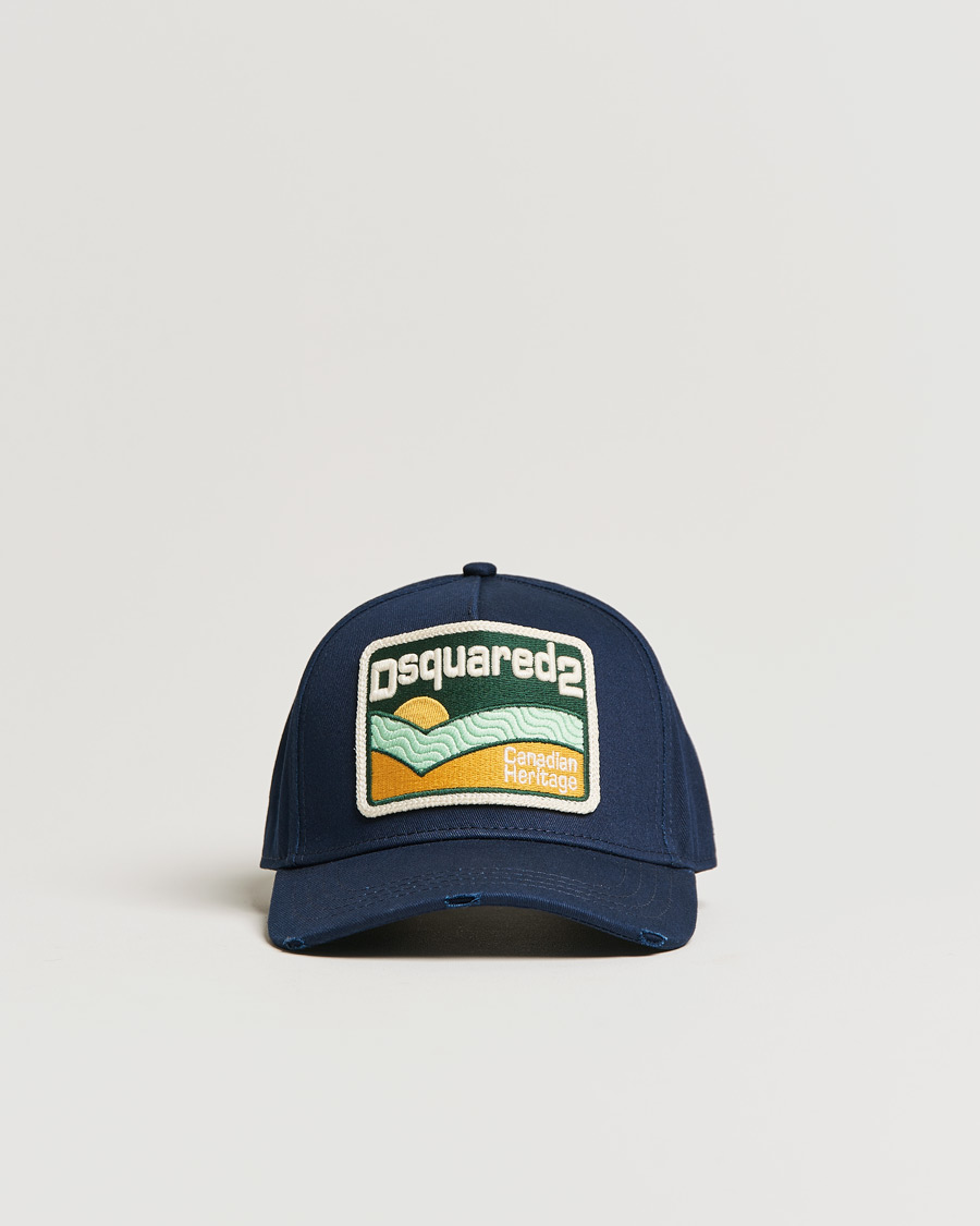 Herren | Dsquared2 Canadian Heritage Baseball Cap Navy | Dsquared2 | Canadian Heritage Baseball Cap Navy