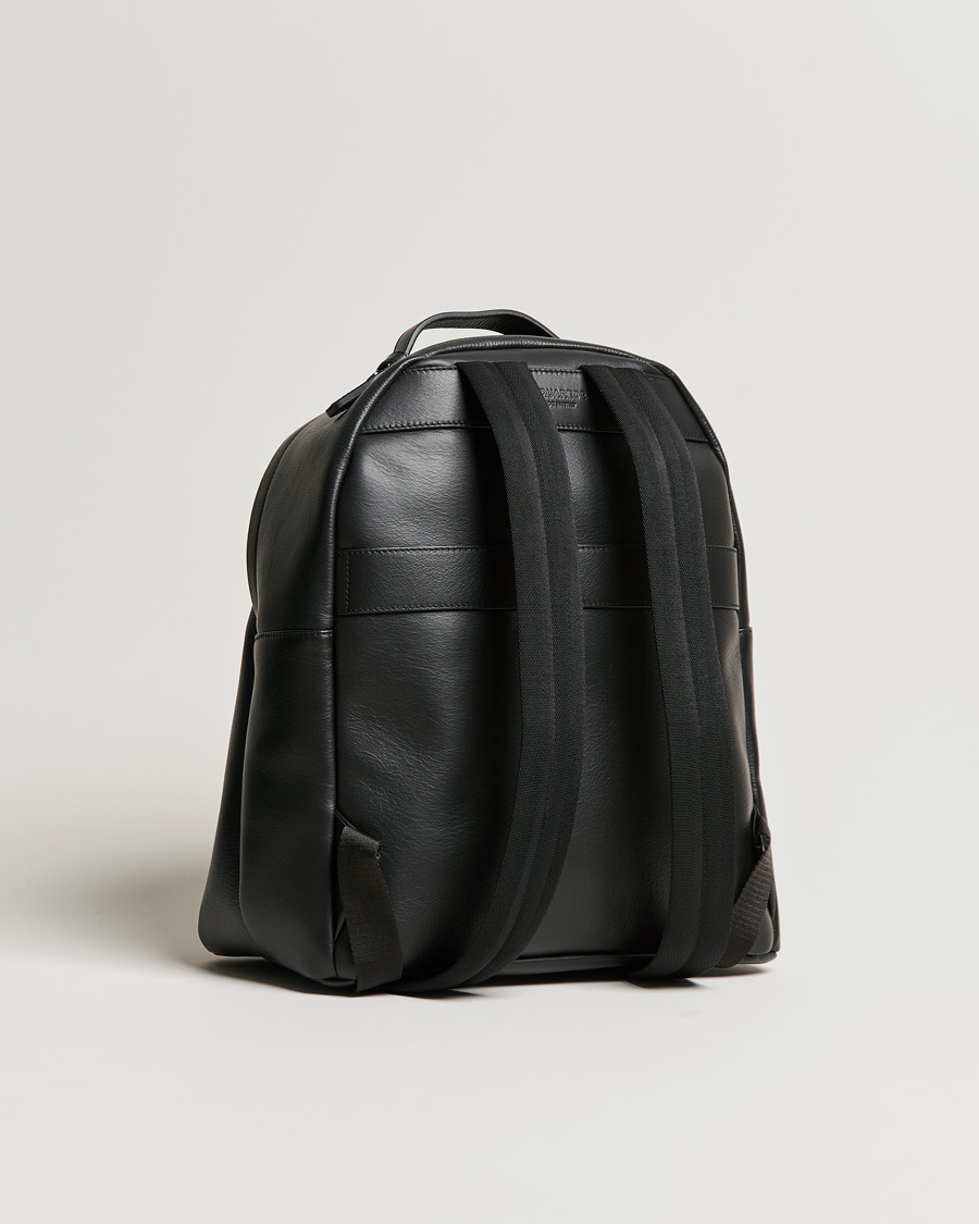 Herren | Dsquared2 Leather Backpack Black | Dsquared2 | Leather Backpack Black