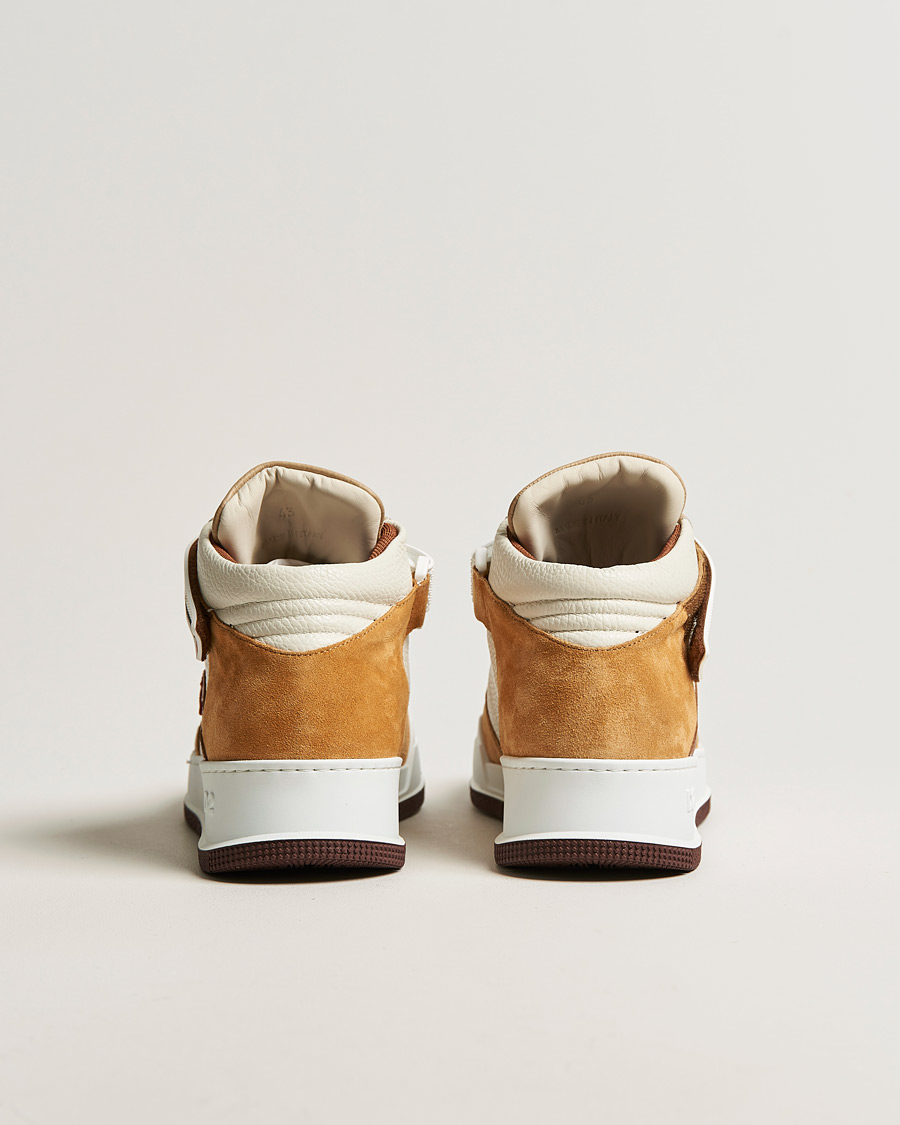 Herren | Dsquared2 Canadian High Tops White/Camel | Dsquared2 | Canadian High Tops White/Camel