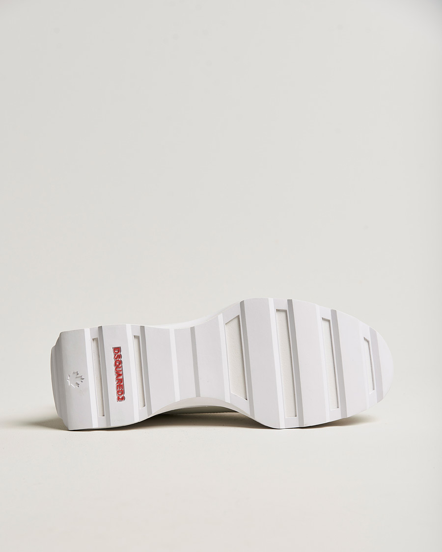 Herren | Dsquared2 Slash Running Sneakers White | Dsquared2 | Slash Running Sneakers White