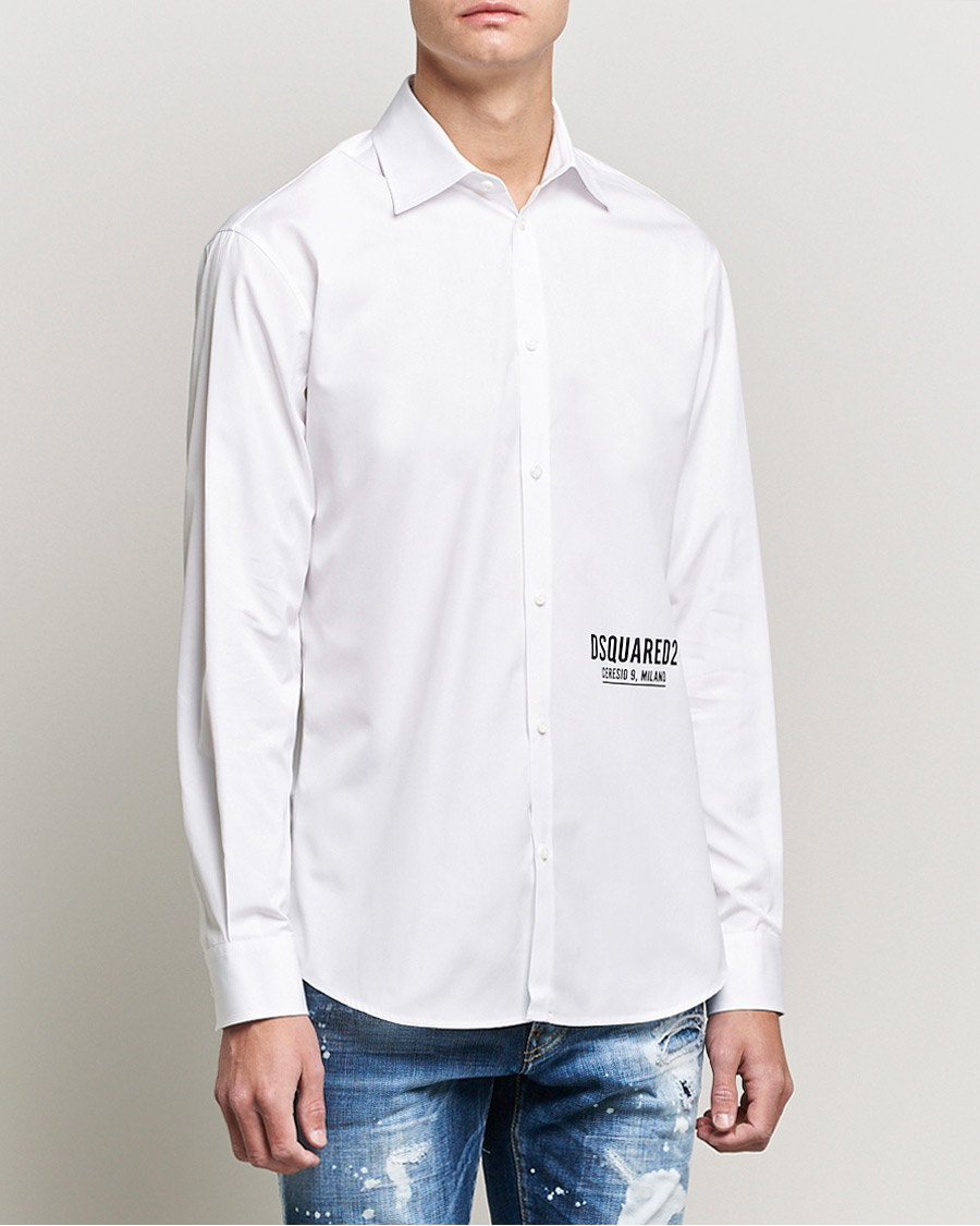 Herren | Hemden | Dsquared2 | Poplin Dress Shirt White
