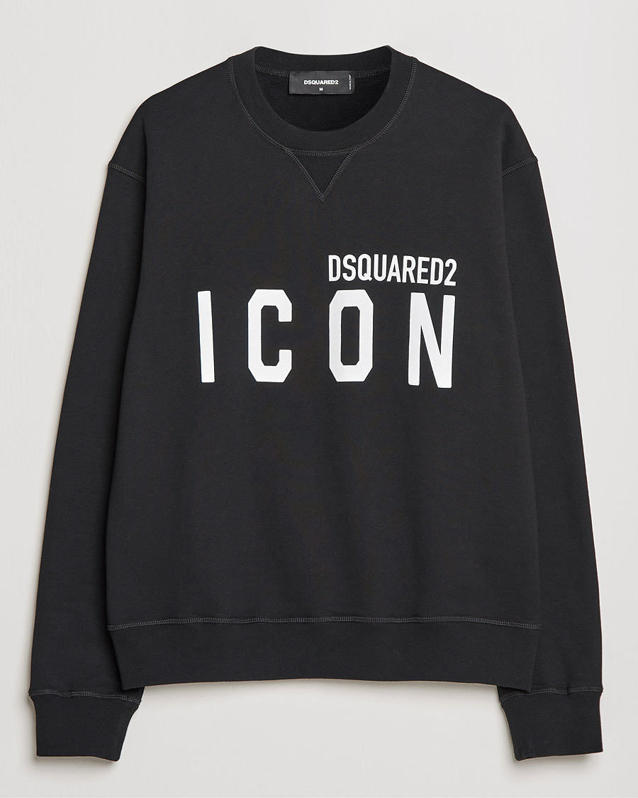 Herren | Pullover | Dsquared2 | Icon Logo Sweatshirt Black