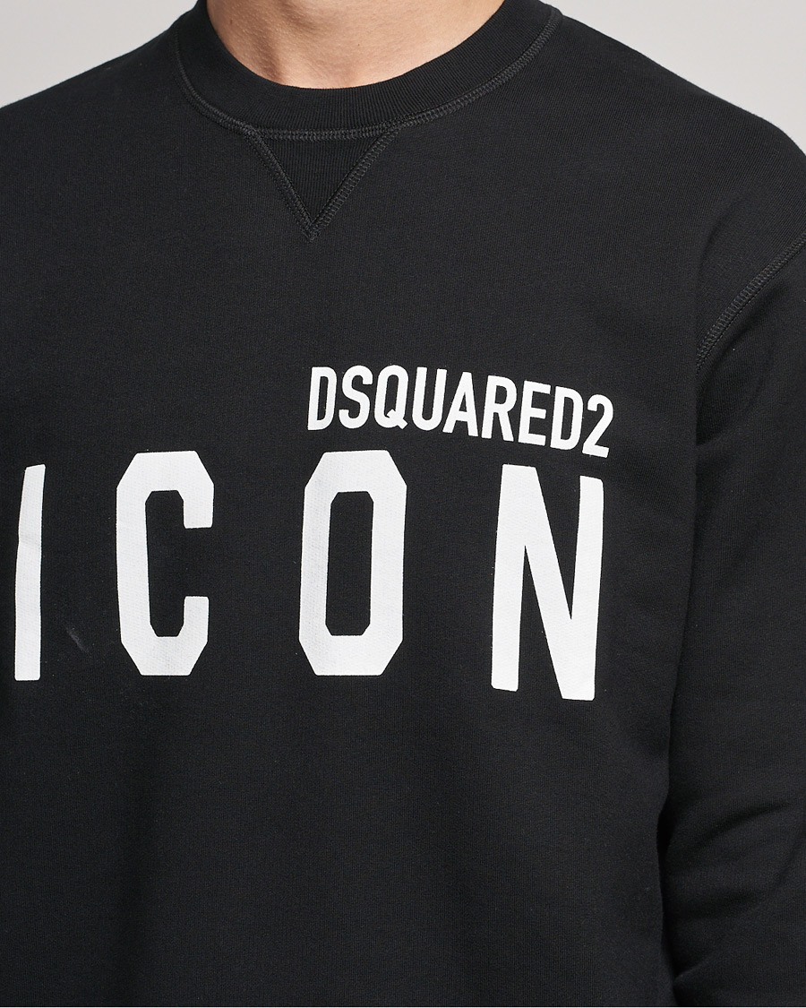 Herren | Pullover | Dsquared2 | Icon Logo Sweatshirt Black