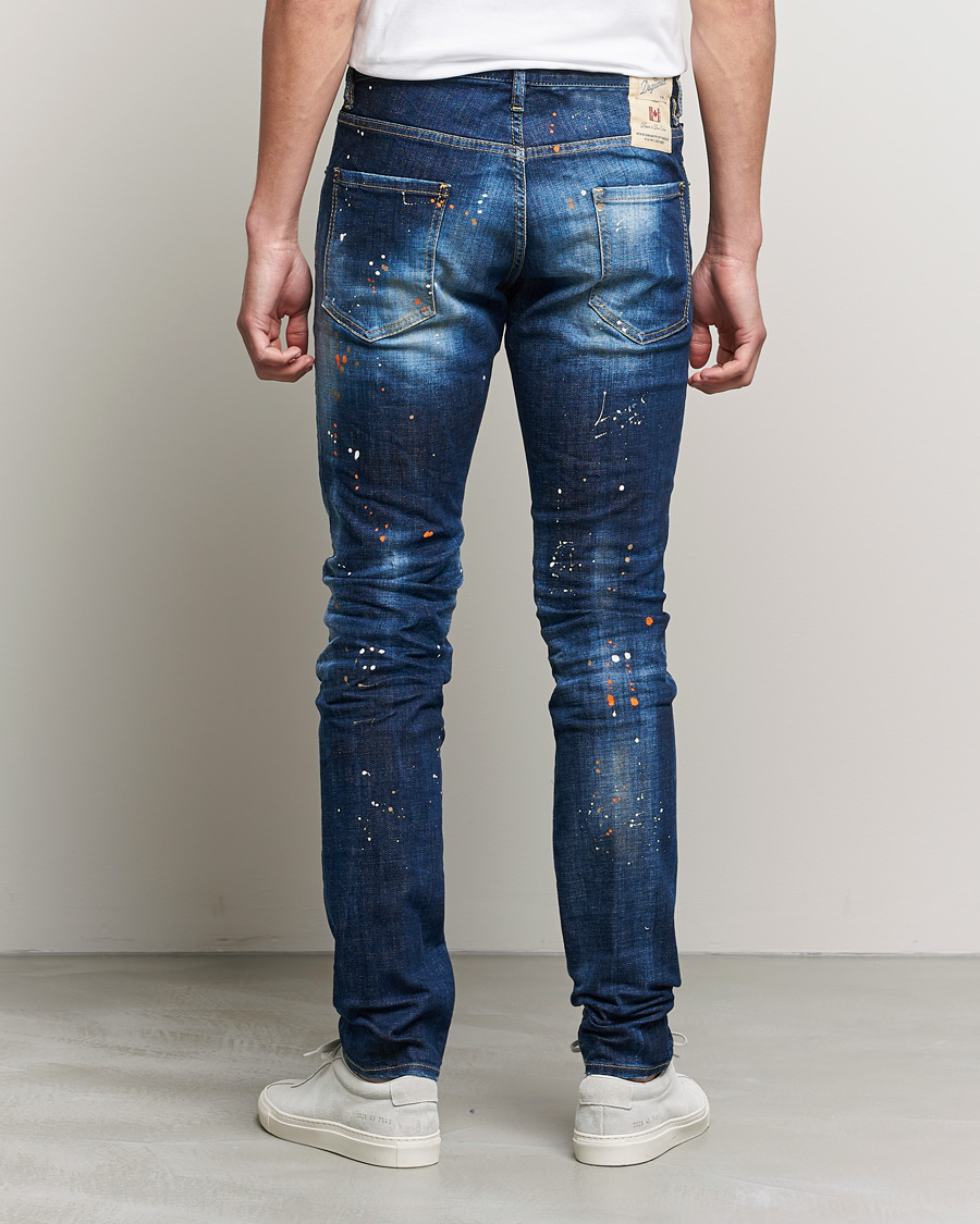 Herren | Jeans | Dsquared2 | Cool Guy Patch Jeans Blue Wash