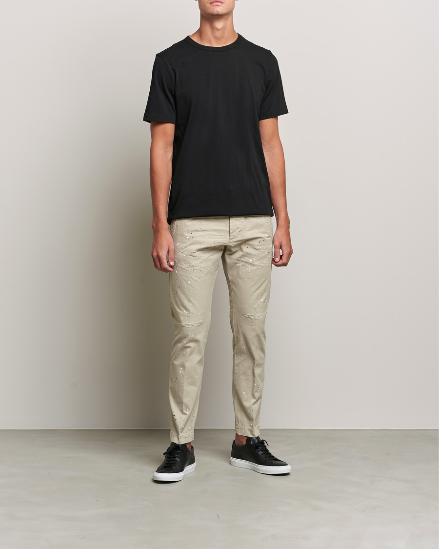 Herren | Hosen | Dsquared2 | Cool Guy Distressed Chinos Sand