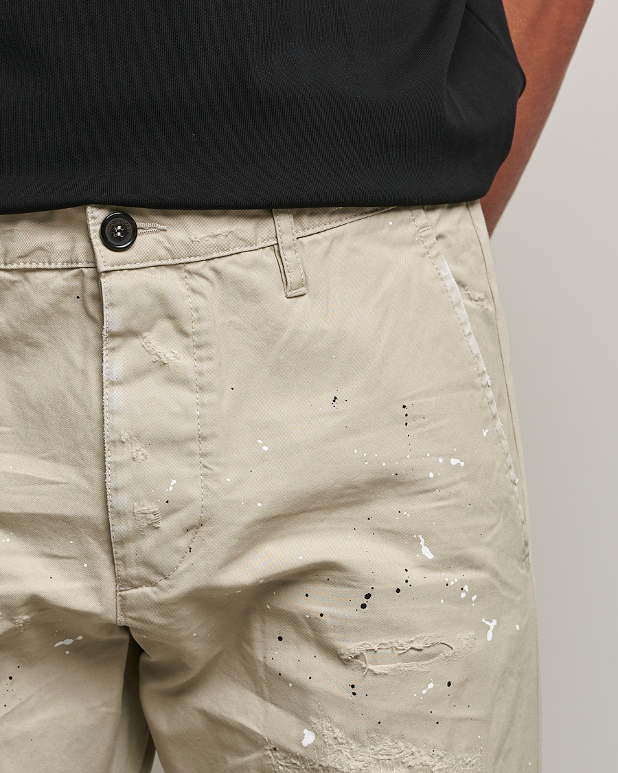 Herren | Hosen | Dsquared2 | Cool Guy Distressed Chinos Sand