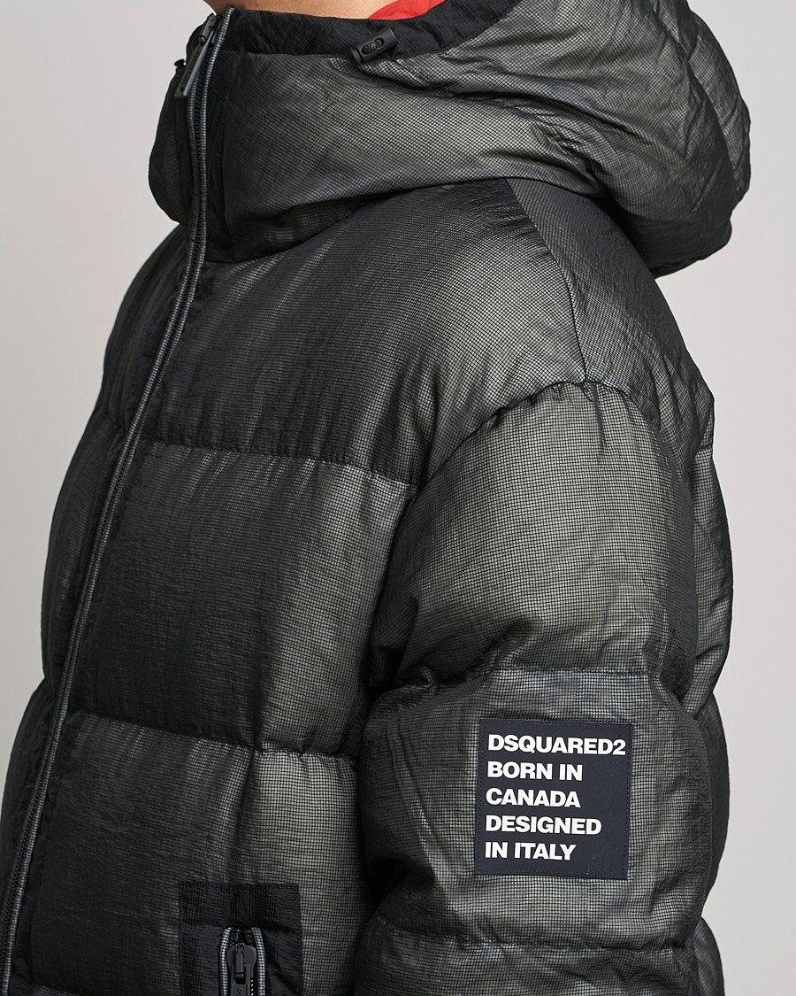 Herren | Jacken | Dsquared2 | Balaclava Puffer Jacket Black