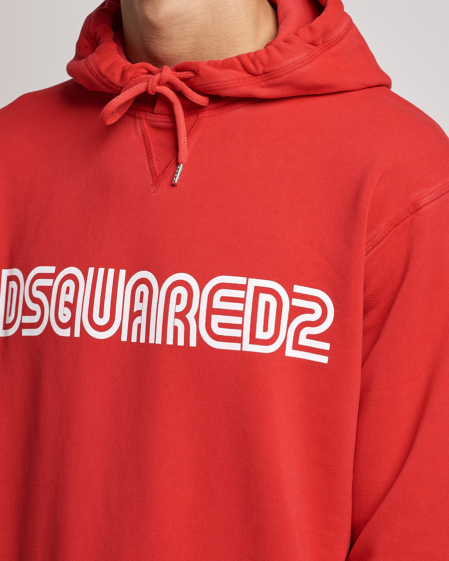 Herren | Pullover | Dsquared2 | Outline Cool Hoodie Oriental Red