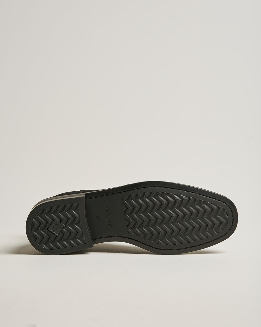 Herren | GANT Brockwill Suede Chelsea Boot Black | GANT | Brockwill Suede Chelsea Boot Black